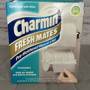 Charmin‎ Fresh Mates Moistened Wipes On Roll 2001 Vintage Movie Prop Nostalgia